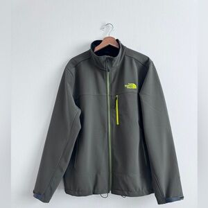 The North Face Men's Apex Bionic 2 TNF
Gray Yellow Soft Shell Jacket